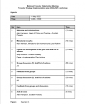 National Stakeholder Group agenda - 11 May 2022